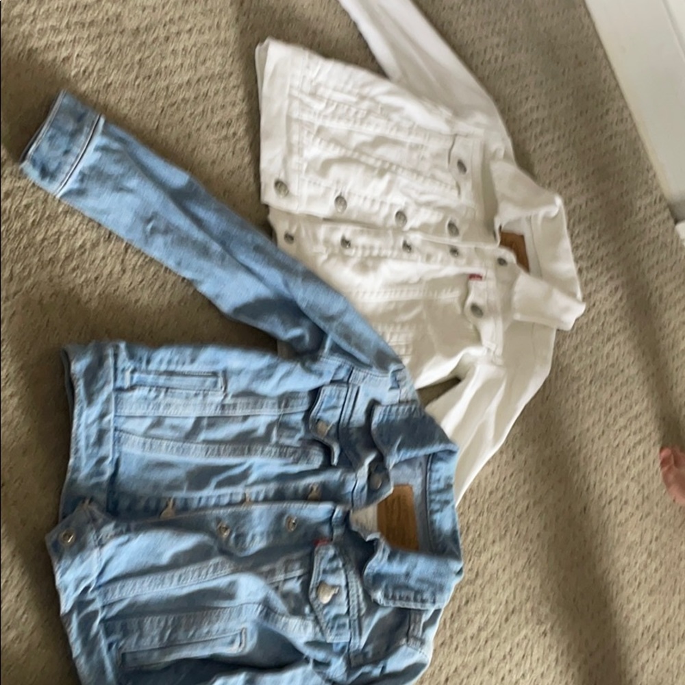 Toddler girl size 4 run like 3t jean jacket lot